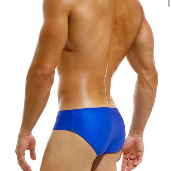 Modus Vivendi blue swim briefs M - Picture 3 of 3